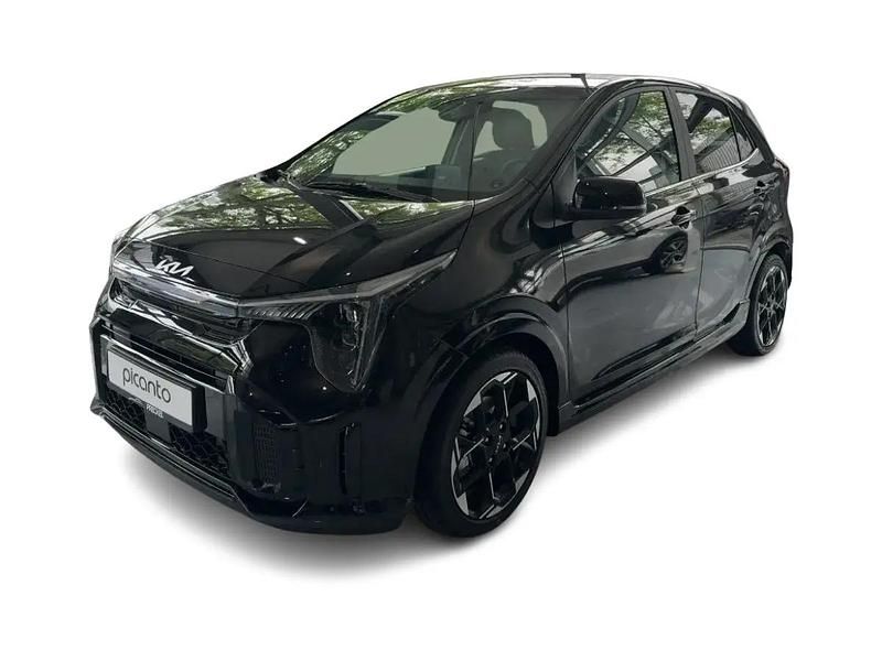Schwarz Neu 2025 Kia Picanto GT-Line Kleinwagen | 18.989 € (Fairer Preis) - Bild 1/4