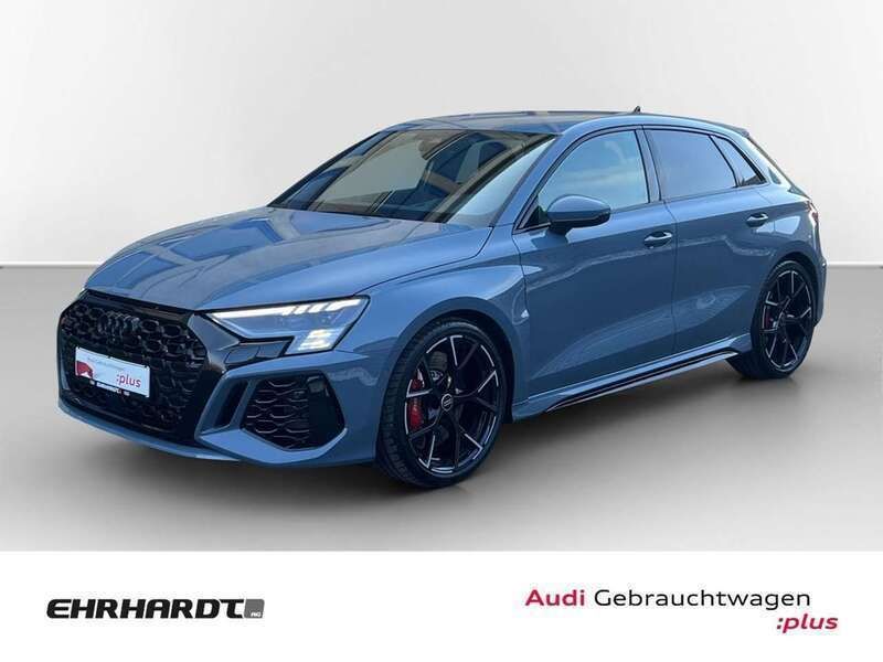 Grau Gebraucht 2024 Audi RS3 Sportback S-Line Kleinwagen | 64.590 € (Fairer Preis) - Bild 1/4