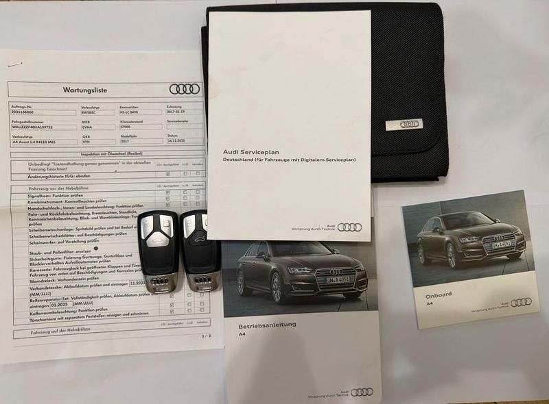 Używany Audi A4 Sport 150 KM (110 kW) 2017 Czarny Kombi
