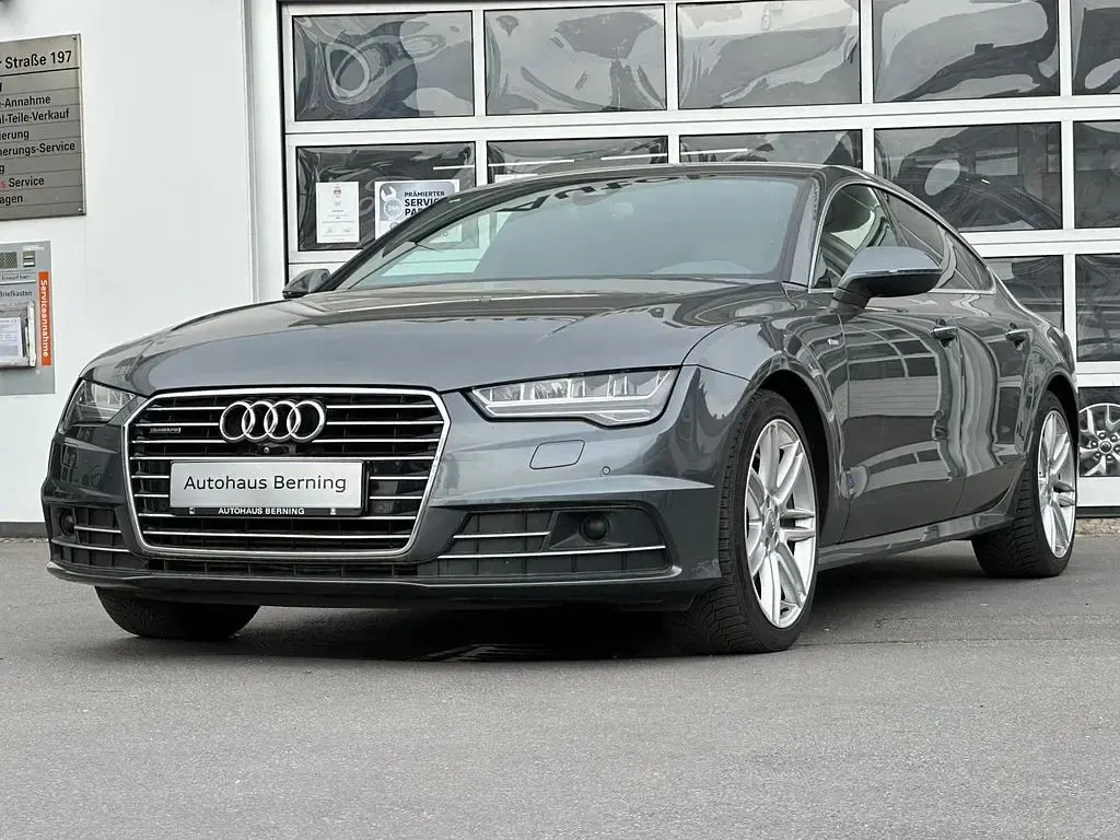 Gebraucht Audi A7 Sportback S-Line 320 PS (235 kW) 2016 Daytonagrau Kleinwagen