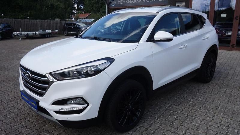 Weiß Gebraucht 2016 Hyundai Tucson SUV | 11.500 € (Superpreis) - Bild 1/4