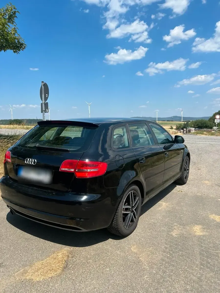 Gebraucht Audi A3 S-Line 102 PS (75 kW) 2008 Schwarz Kleinwagen