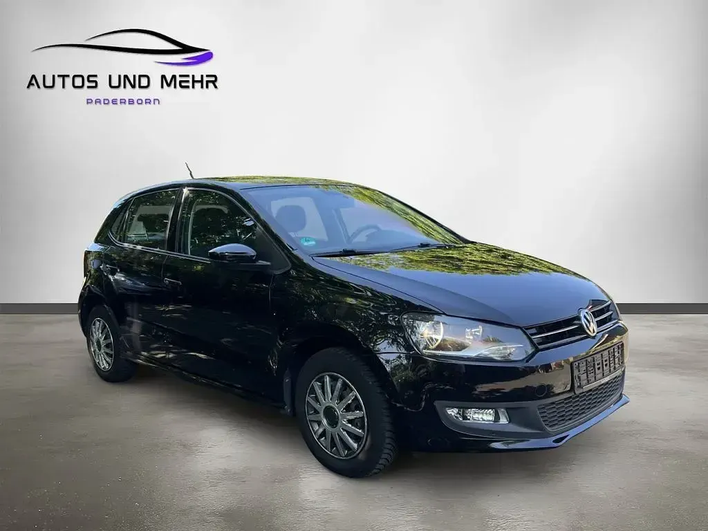 Gebraucht VW Polo Comfortline 90 PS (66 kW) 2012 Schwarz Kleinwagen
