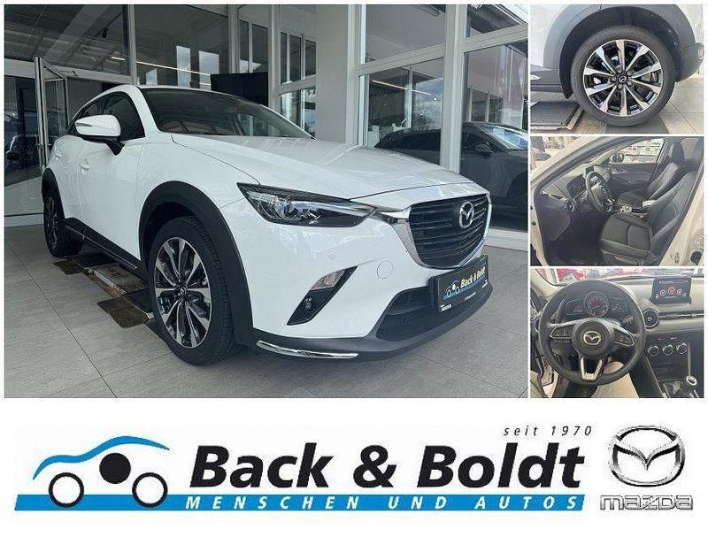 Purweiß Gebraucht 2021 Mazda CX-3 Selection SUV | 19.950 € (Fairer Preis) - Bild 1/4