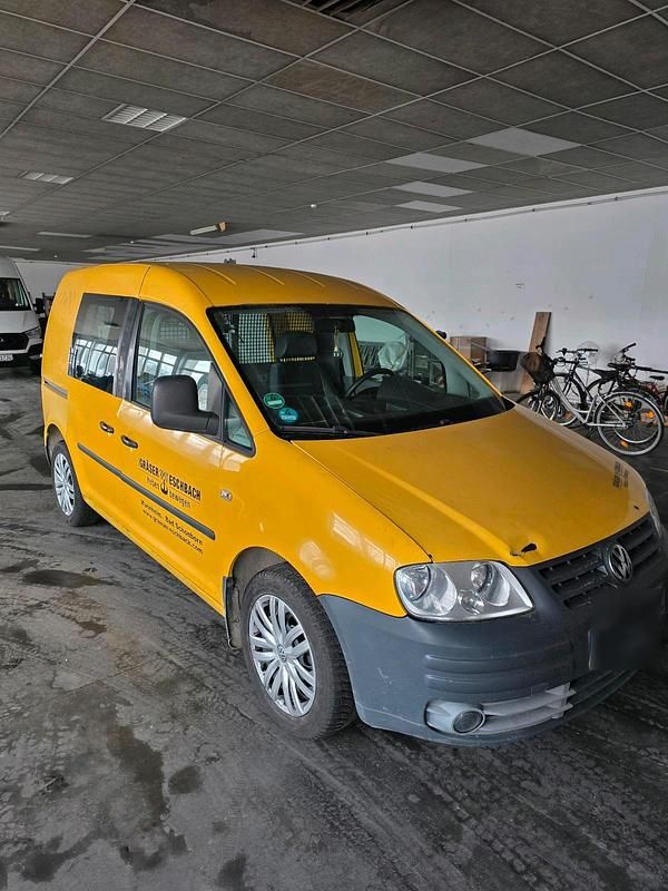 Gebraucht VW Caddy 70 PS (51 kW) 2010 Gelb Van / Kleinbus