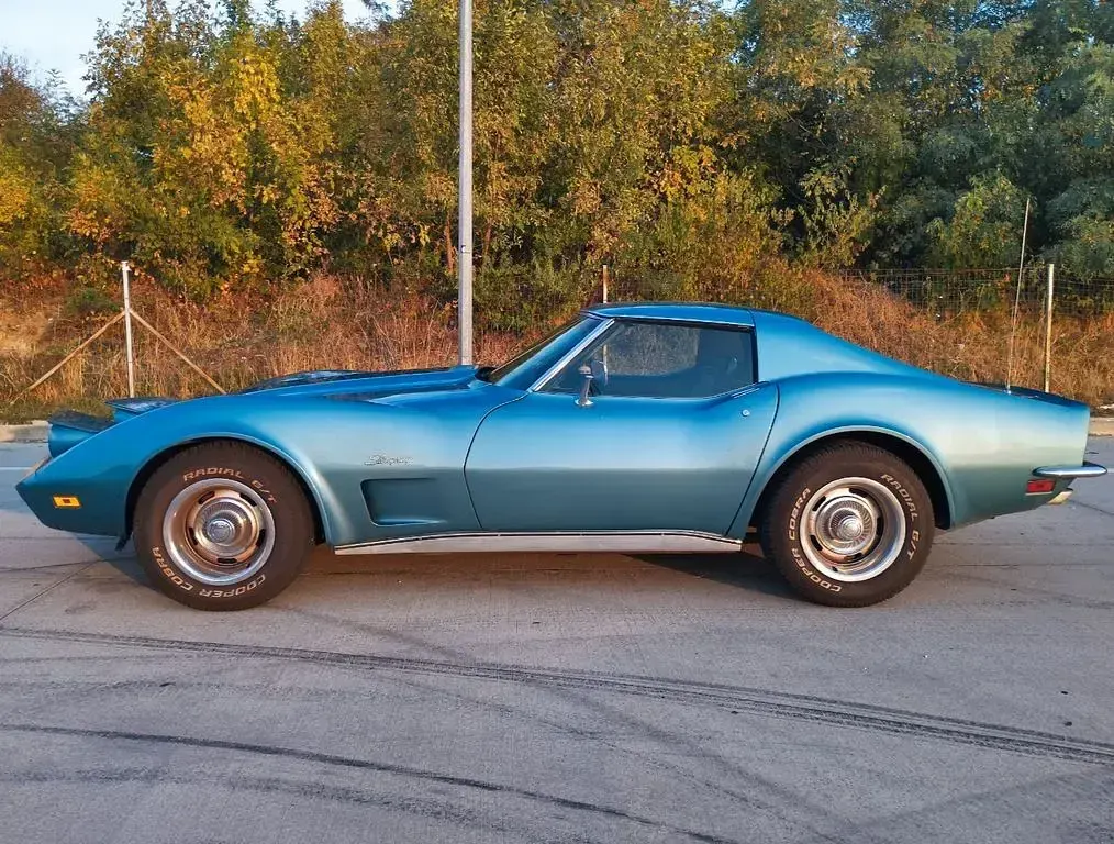 Gebraucht Corvette C3 241 PS (177 kW) 1973 Blau