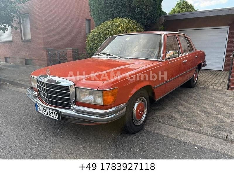 Rot Gebraucht 1977 Mercedes 280 SE Limousine | 8.990 € - Bild 1/4