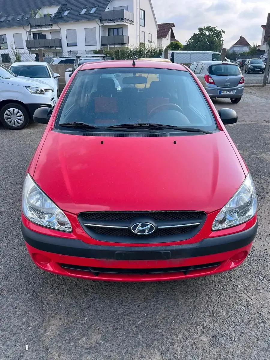 Gebraucht Hyundai Getz 97 PS (71 kW) 2008 Rot Kleinwagen