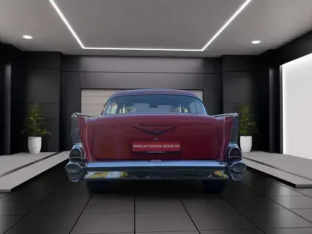 Gebraucht Chevrolet Bel Air 408 PS (300 kW) 1957 Rot Coupé