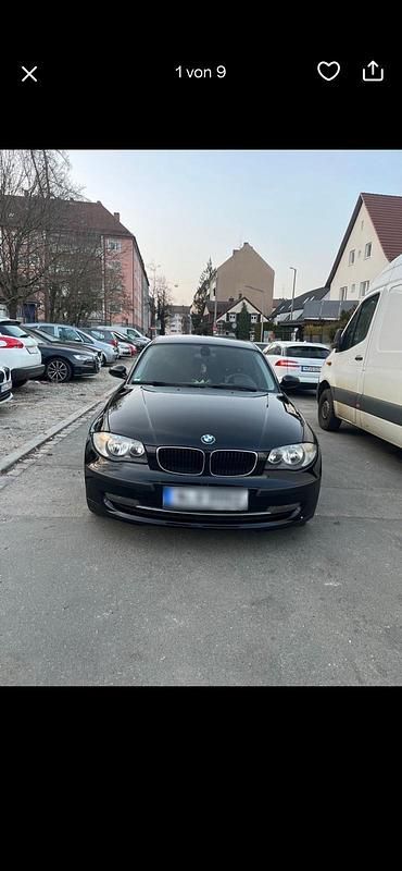 Second-hand BMW 116 122 CP (89 kW) 2009 Negru Hatchback