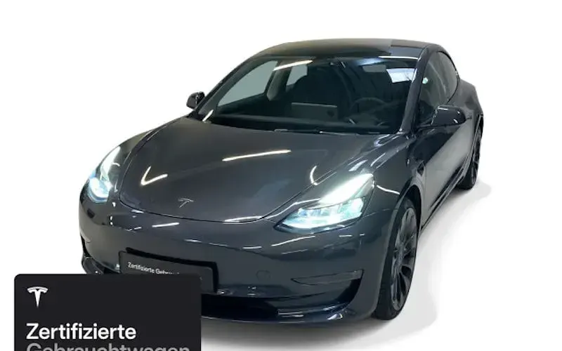 Gebraucht Tesla Model 3 Performance 377 kW (513 PS) 2021 Silber Limousine