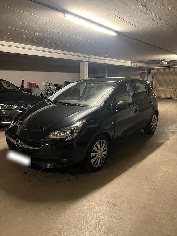 Gebraucht Opel Corsa Edition 90 PS (66 kW) 2015 Schwarz Kleinwagen