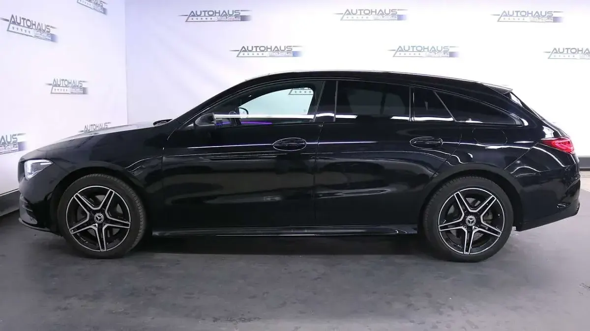 Gebraucht Mercedes CLA250e AMG line 218 PS (160 kW) 2022 Kosmosschwarz  metalliclack Coupé