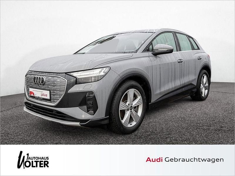 Kieselgrau Gebraucht 2022 Audi Q4 e-tron Advanced SUV | 31.760 € (Fairer Preis) - Bild 1/4