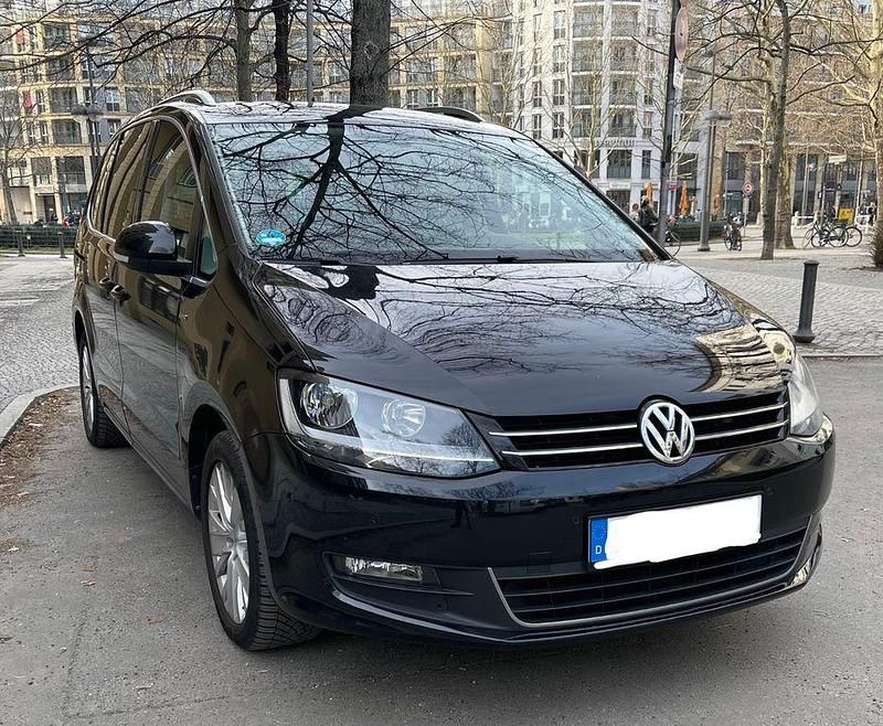 Gebraucht VW Sharan 140 PS (102 kW) 2013 Schwarz Van / Kleinbus