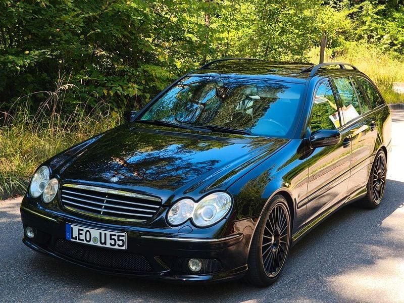 Schwarz Gebraucht 2004 Mercedes C55 AMG AMG Kombi | 13.900 € (Guter Preis) - Bild 1/4