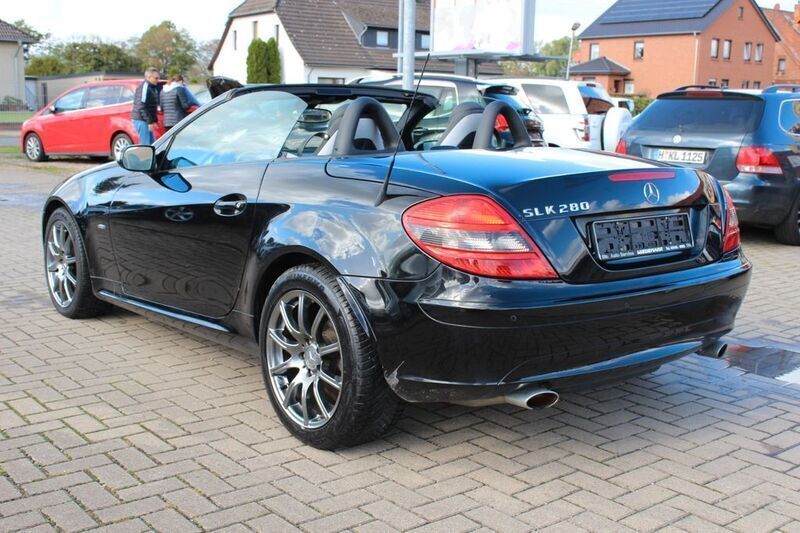 Gebraucht Mercedes SLK280 Edition 231 PS (169 kW) 2007 Schwarz Cabrio