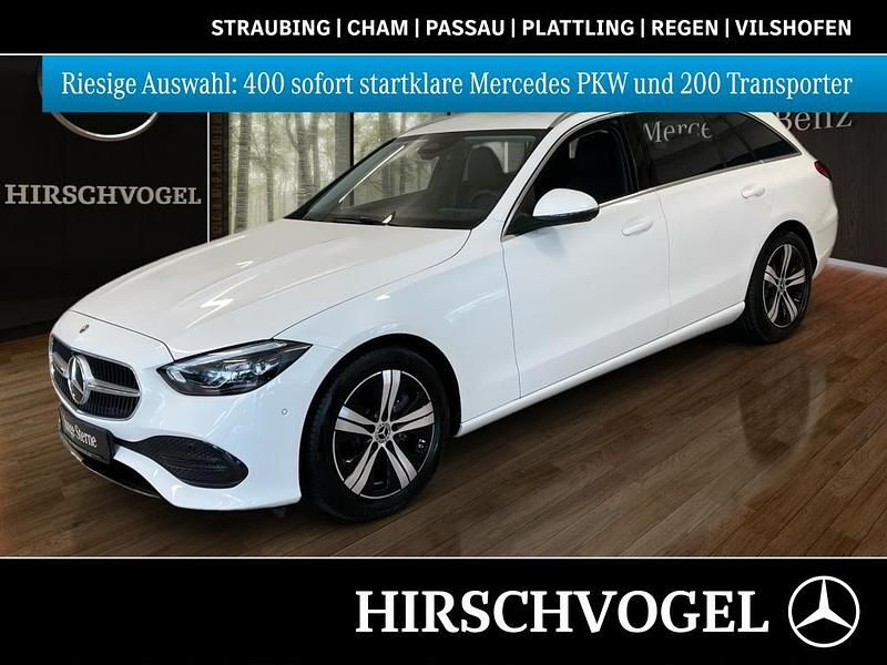 Unilack polarweiß Gebraucht 2024 Mercedes C200 Avantgarde Kombi | 35.390 € (Guter Preis) - Bild 1/4