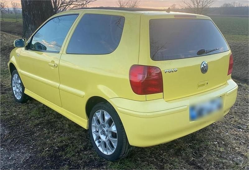 Gebraucht VW Polo Conceptline 60 PS (44 kW) 2000 Gelb Kleinwagen