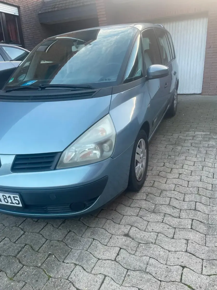 Gebraucht Renault Espace 136 PS (100 kW) 2003 Blau Van / Kleinbus