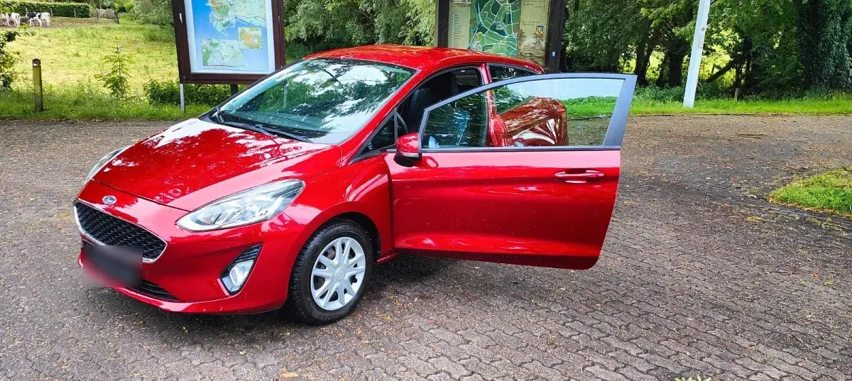 Gebraucht Ford Fiesta Cool & Connect 71 PS (52 kW) 2017 Rot Kleinwagen