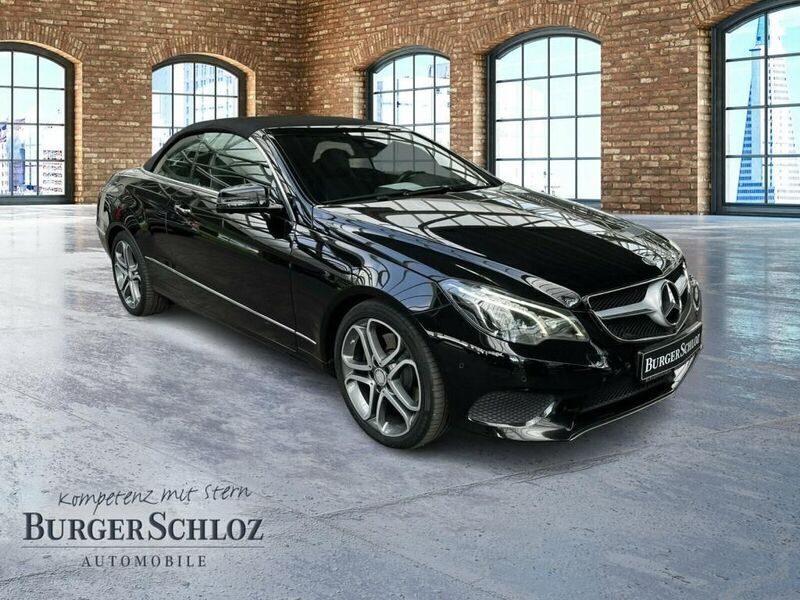 Gebraucht Mercedes E350 258 PS (189 kW) 2015 Obsidianschwarz  metalliclack Cabrio