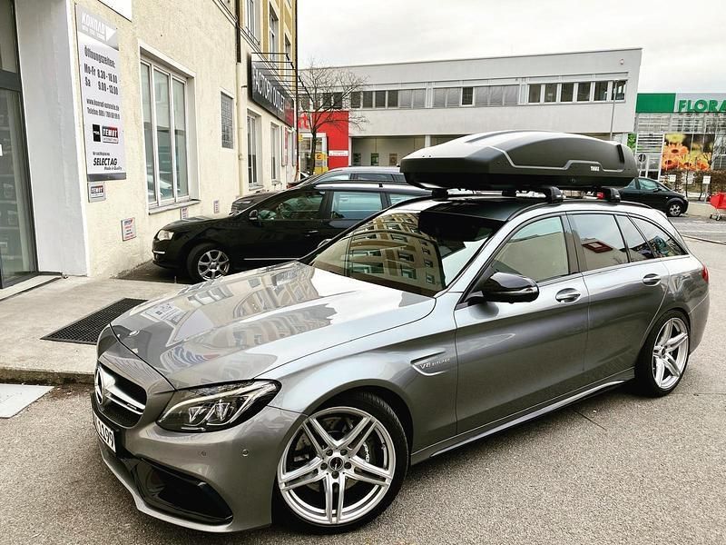 Grau Gebraucht 2015 Mercedes C63 AMG AMG Kombi | 40.000 € (Fairer Preis) - Bild 1/4