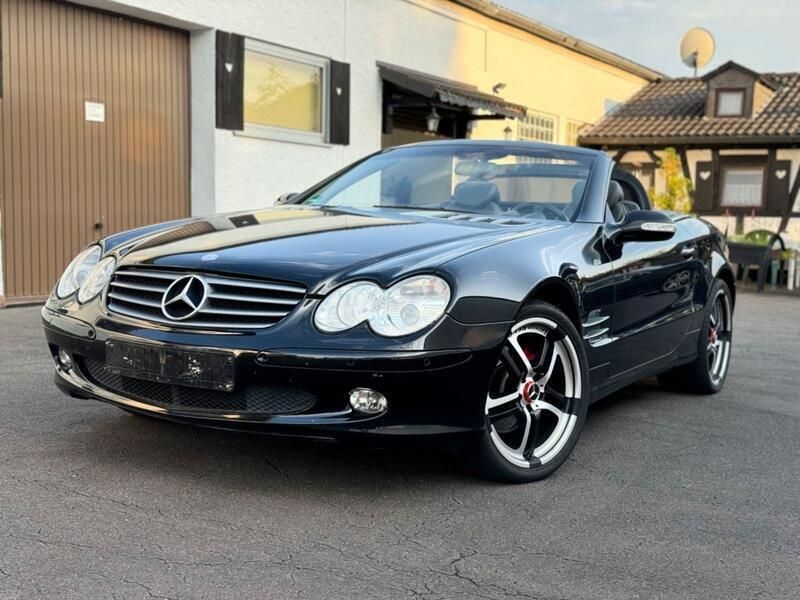 Schwarz Gebraucht 2003 Mercedes SL350 Cabrio | 14.000 € (Fairer Preis) - Bild 1/4
