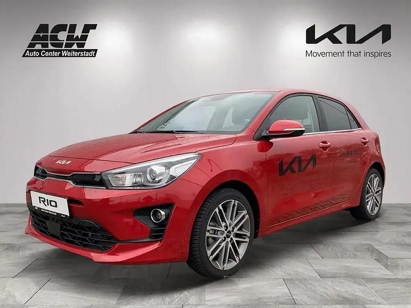 Signalrot Gebraucht 2023 Kia Rio 4 Kleinwagen | 18.477 € (Fairer Preis) - Bild 1/4