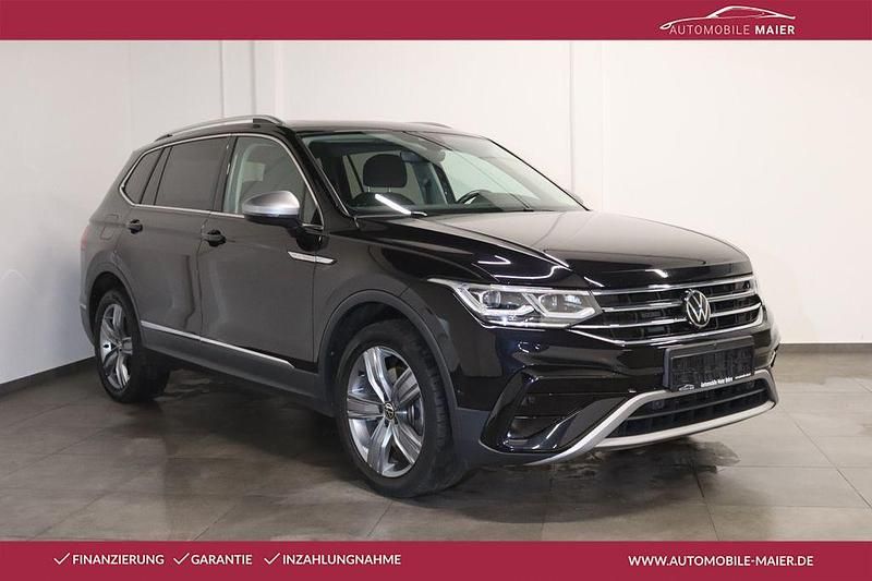 Deep black perleffekt Gebraucht 2022 VW Tiguan Allspace Elegance SUV | 29.600 € (Fairer Preis) - Bild 1/4