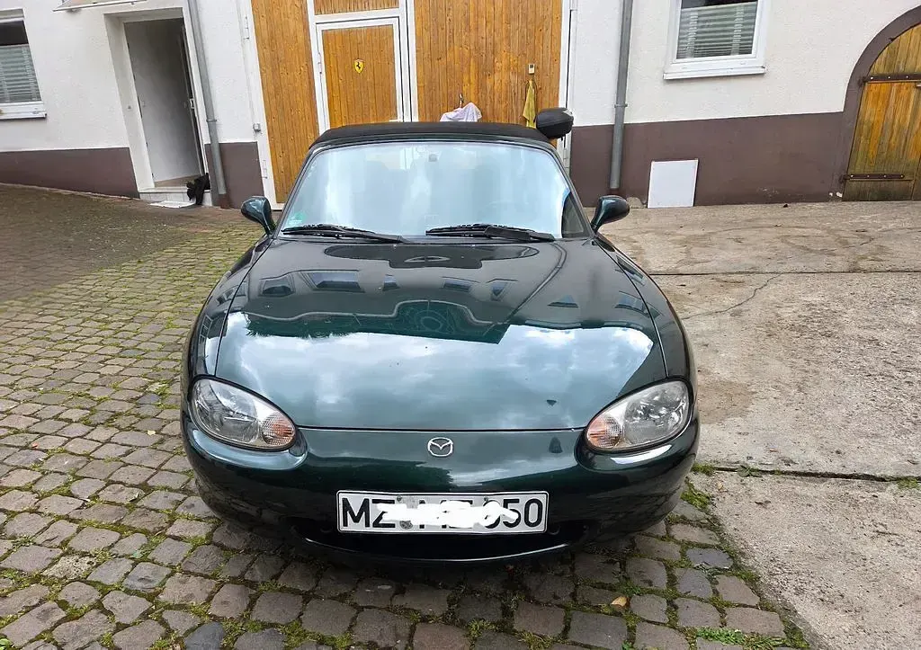 Gebraucht Mazda MX5 140 PS (102 kW) 1998 Grün Cabrio