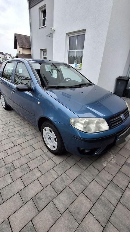 Gebraucht Fiat Punto Active 60 PS (44 kW) 2005 Blau Kleinwagen