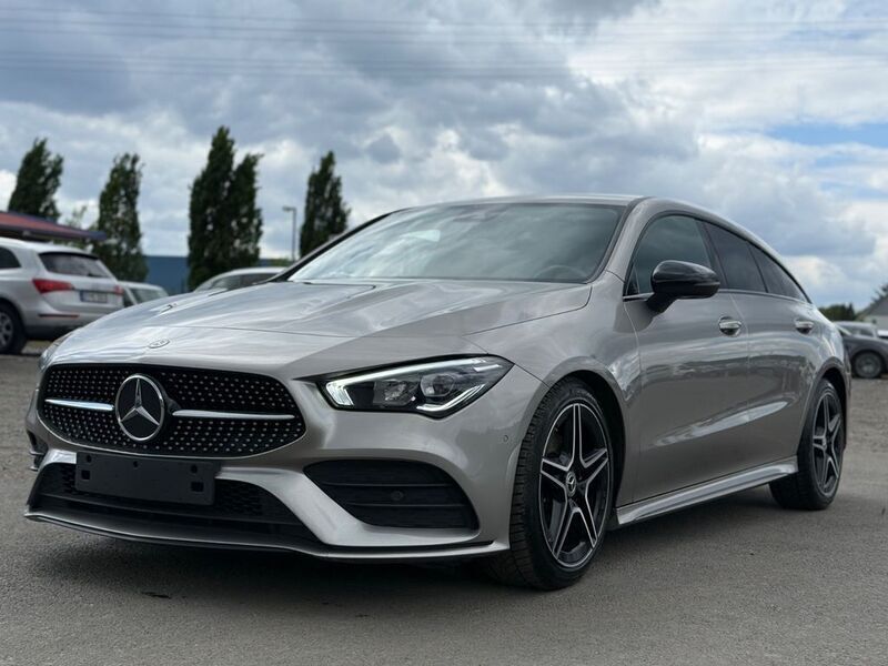 Silber Gebraucht 2020 Mercedes CLA180 Shooting Brake AMG line Kombi | 17.600 € (Fairer Preis) - Bild 1/4