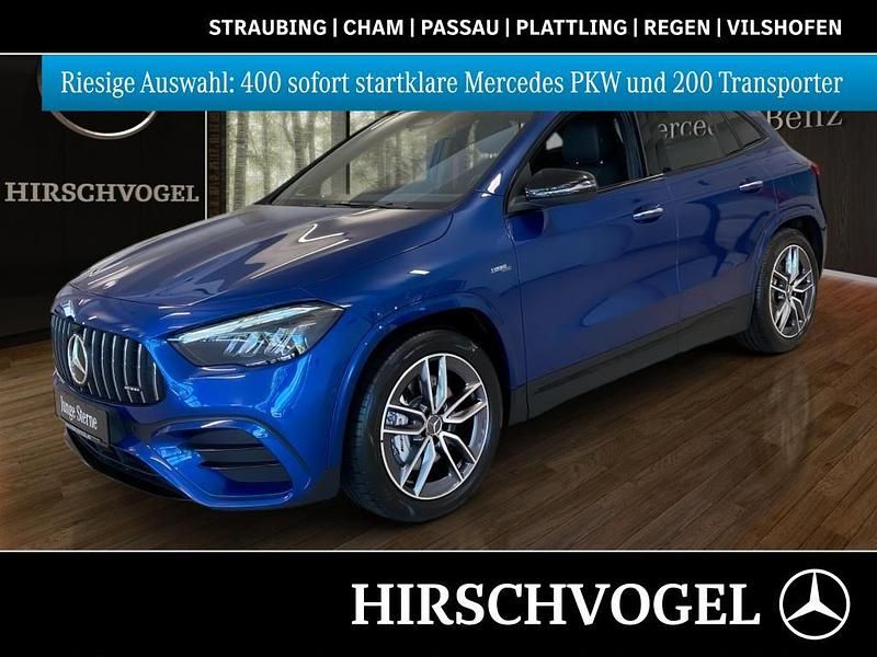 Metalliclack spektralblau (metallic) Gebraucht 2024 Mercedes GLA35 AMG AMG SUV | 55.490 € (Fairer Preis) - Bild 1/4