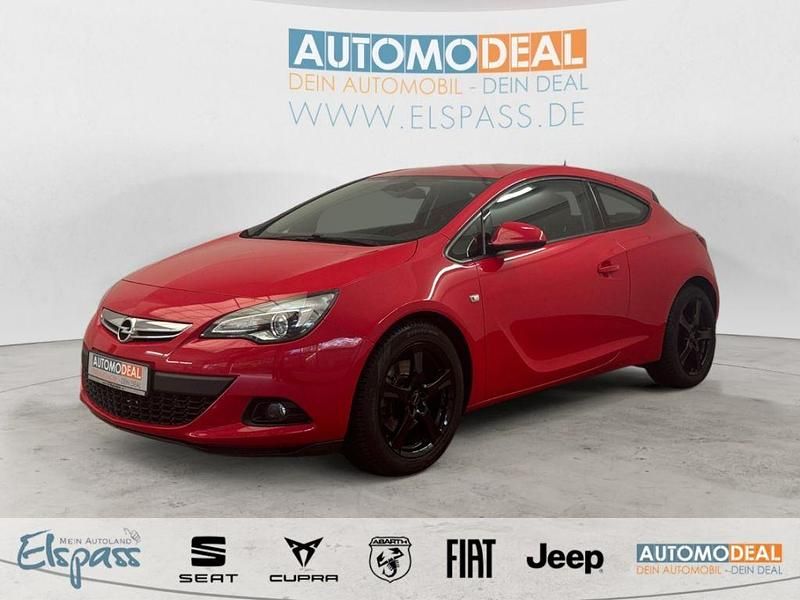 Rot Gebraucht 2013 Opel Astra GTC Limousine | 7.989 € (Fairer Preis) - Bild 1/4