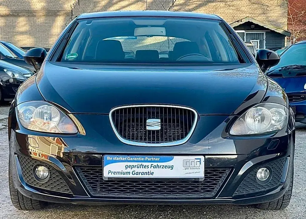Gebraucht Seat Leon 105 PS (77 kW) 2010 Schwarz Kleinwagen