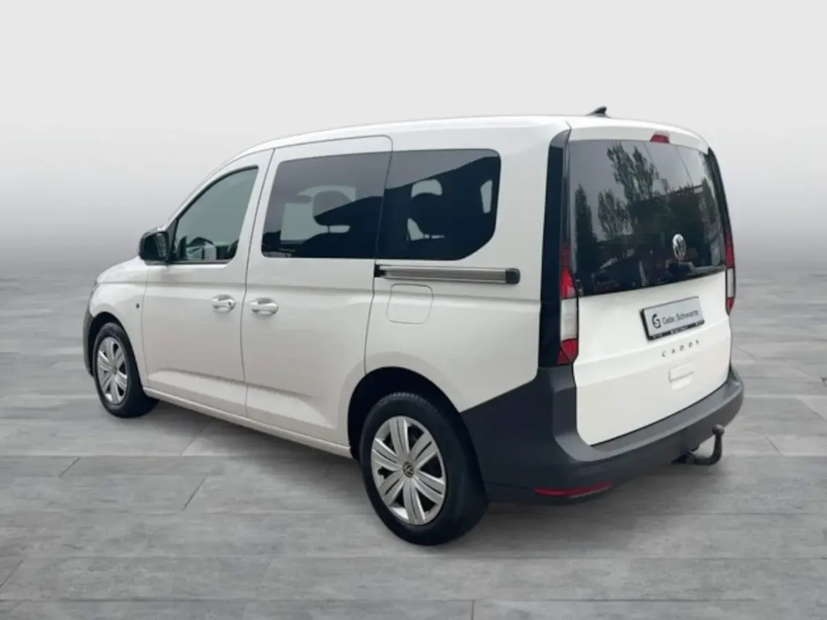 Gebraucht VW Caddy Basis 122 PS (89 kW) 2021 Weiß Van / Kleinbus