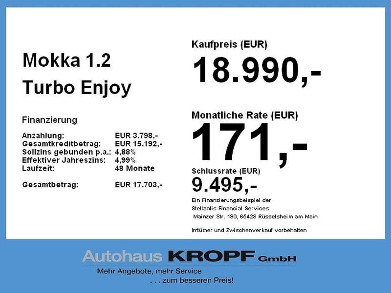 Gebraucht Opel Mokka Enjoy 131 PS (96 kW) 2023 Lackierung rot rubi/typ aussen SUV