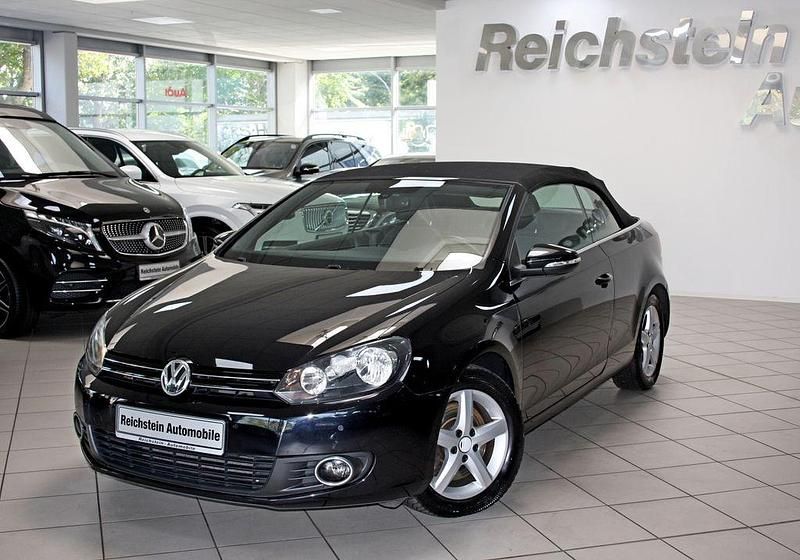 Deep black Gebraucht 2012 VW Golf Cabriolet Cabrio | 7.500 € (Fairer Preis) - Bild 1/4