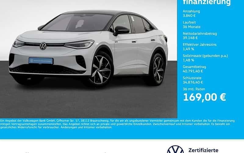 Gletscherweiß metallic Gebraucht 2025 VW ID.5 GTX SUV | 42.988 € (Fairer Preis) - Bild 1/4