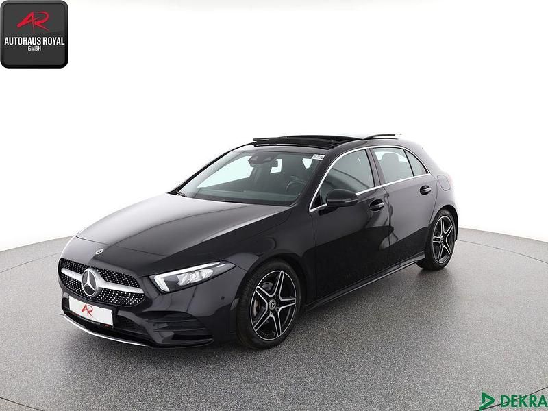 Schwarz Gebraucht 2021 Mercedes A180 AMG Limousine | 26.880 € (Fairer Preis) - Bild 1/4
