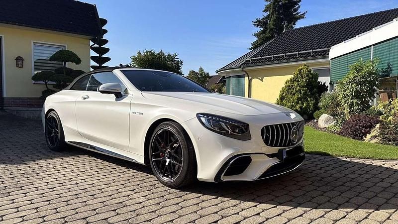 Weiß Gebraucht 2020 Mercedes S63 AMG AMG Cabrio | 164.900 € - Bild 1/4