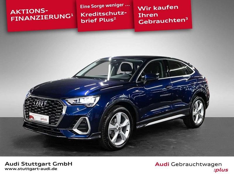 Gebraucht Audi Q3 S-Line 150 PS (110 kW) 2022 Navarrablau metallic SUV