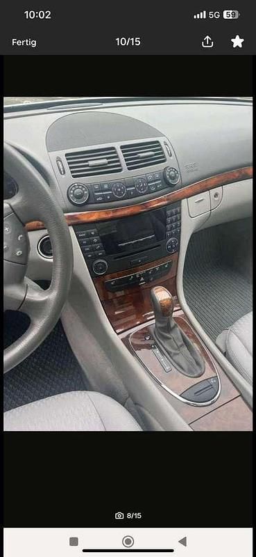 Gebraucht Mercedes E220 Elegance 150 PS (110 kW) 2004 Silber Limousine