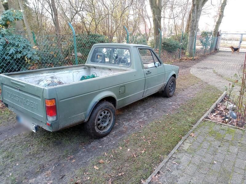 Grün Gebraucht 1987 VW Caddy Van / Kleinbus | 3.000 € - Bild 1/2