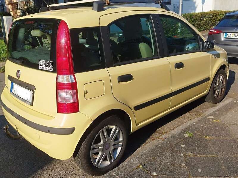 Gelb Gebraucht 2008 Fiat Panda Emotion Kleinwagen | 5.000 € (Teuer) - Bild 1/4