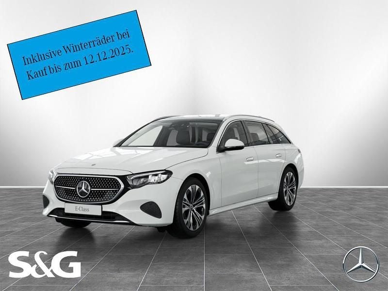 Unilack polarweiß Gebraucht 2024 Mercedes E220 Avantgarde Kombi | 48.380 € (Guter Preis) - Bild 1/4