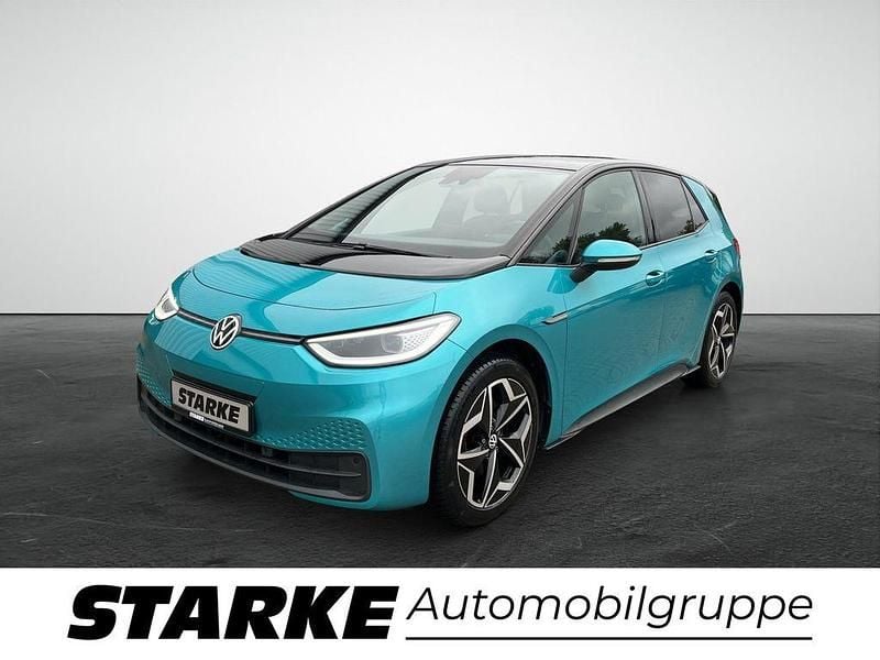 Blau Gebraucht 2022 VW ID.3 Pure Kleinwagen | 21.940 € (Fairer Preis) - Bild 1/3