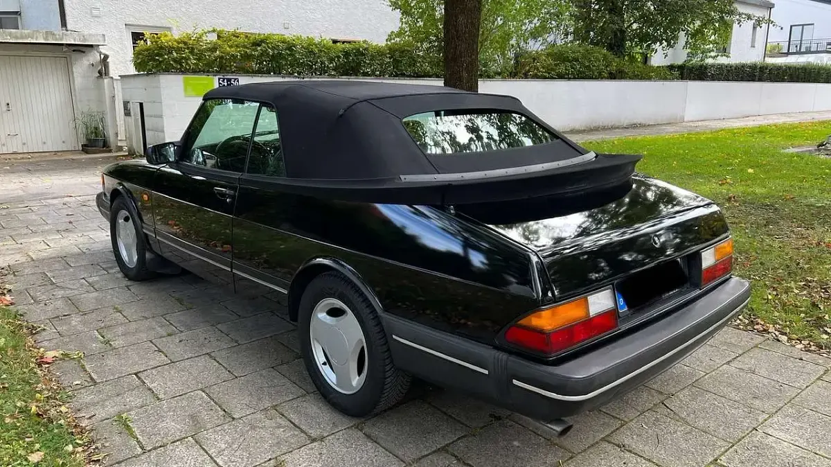 Gebraucht Saab 900 Cabriolet 141 PS (103 kW) 1992 Schwarz Cabrio
