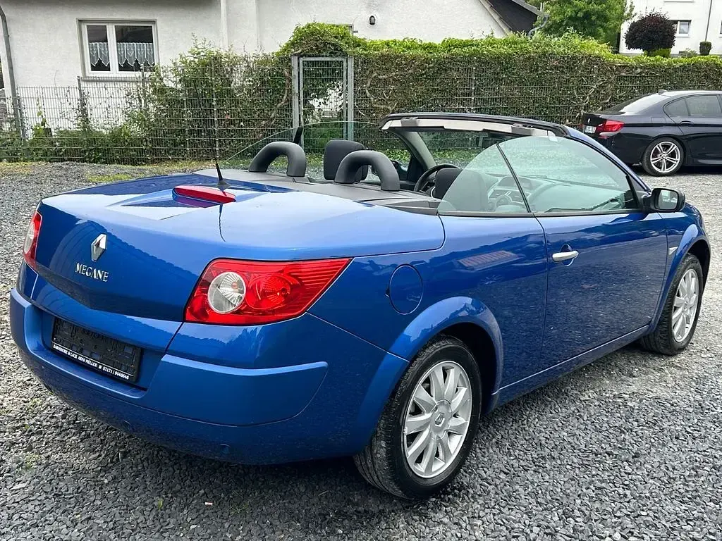 Gebraucht Renault Mégane Cabriolet Avantage 131 PS (96 kW) 2007 Blau Cabrio